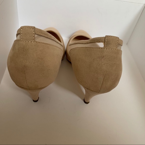 Call It Spring Nude Mesh Heels - Picture 6 of 8